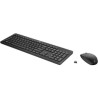 Kit Teclado y Mouse HP 235 inalambrico, 2.4Ghz, 1600Dpi, Color Negro