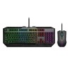 Kit Teclado y Mouse Gaming Cooler Master Devastor 3 RGB Alámbrico Negro