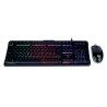 Kit Teclado y Mouse Gamer Balam Rush Squad Ktm330 Alámbrico USB Negro (Español)