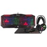 KIT TECLADO Y MOUSE GAMDIAS (GD-POSEIDON M2) RGB,TECLADO, MOUSE, MOUSE PAD, AUDIFONOS, 4-IN-1 COMBO