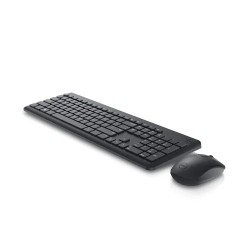 Kit Teclado y Mouse Dell KM3322W-R-LTN, Conexion RF Inalambrico, Color Negro