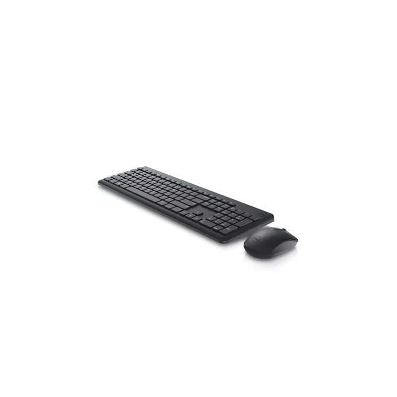 Kit Teclado y Mouse Dell KM3322W-R-LTN, Conexion RF Inalambrico, Color Negro