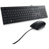 Kit Teclado y Mouse Dell KM300C-LTN, Conexion USB, Color Negro