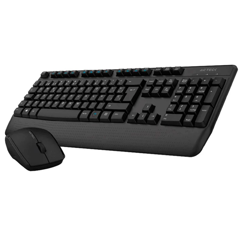 Kit Teclado y Mouse ACTECK CREATOR PLUS MK465 Inalambrico, Multimedia, USB, Negro