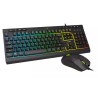 Kit Teclado y Mouse ACTECK Creator AUREAN PRO MK477G, Alambrico, USB, LED, Negro