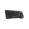 Kit Teclado Multimedia y Mouse Optico Vorago 1000Dpi KM-105, Color Negro, Usb 2.0