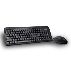 Kit Teclado Multimedia y Mouse Optico Vorago 1000Dpi KM-105, Color Negro, Usb 2.0