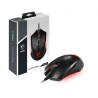 Mouse Optico Gamer MSI Clutch GM08, USB, Resolucion 4200 DPI, Color Negro