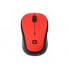 Mouse Naceb Technology Optico Na-0117 Inalámbrico USB 1000 DPI Rojo, Negro