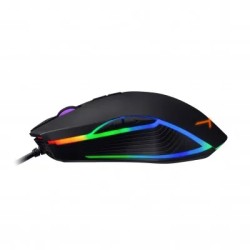 Mouse Optico Gamer Xzeal XZ920, 12400 DPI, Full RGB, 7 Botones Programables, USB 2.0, 1.6m Cable, Negro