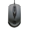 Mouse Manhattan Optico USB Edge 1000 DPI Alámbrico Gris