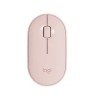 Mouse Logitech USB Pebble M350 1000 DPI Inalámbrico Rosa