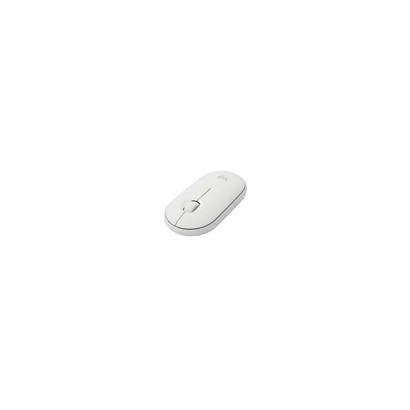 Mouse Logitech USB Pebble M350 1000 DPI Inalámbrico Blanco