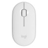 Mouse Logitech USB Pebble M350 1000 DPI Inalámbrico Blanco
