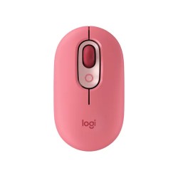 Mouse Logitech Pop Inalámbrico 4 Botones Rosa