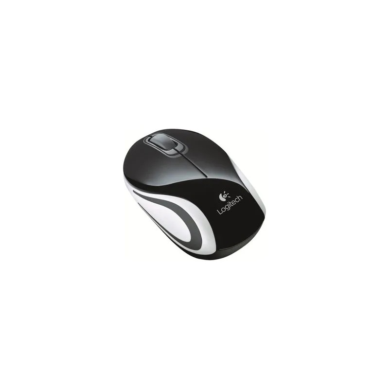 Mouse Logitech Optico USB M187 1000 DPI Inalámbrico Mini Negro