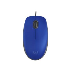 Mouse Logitech Optico USB M110 Silent 1000 DPI Azul, Negro