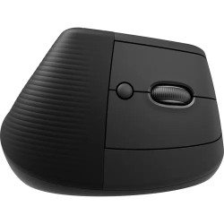 Mouse Logitech Lift Optico, 6 Botones, 4000 DPI, RF inalambrico + bluetooth, Grafito