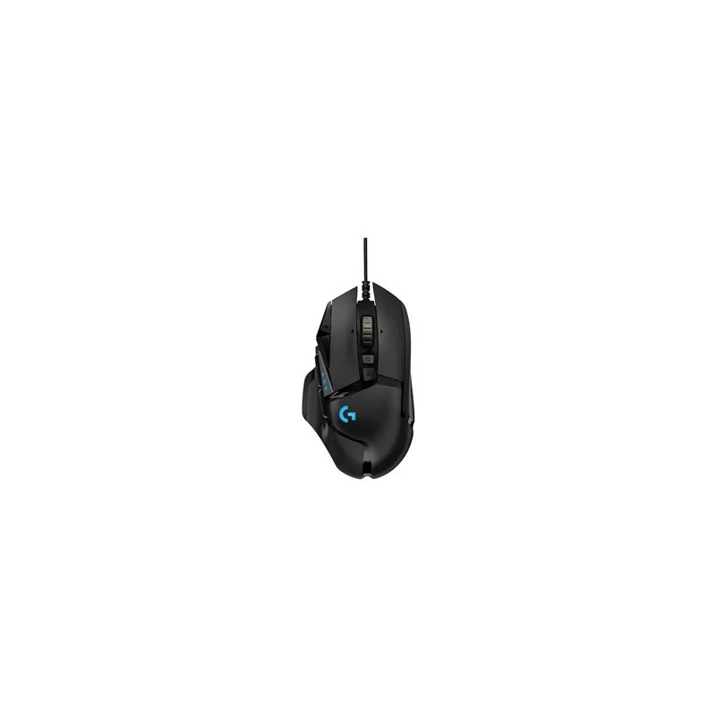 Mouse Logitech Gaming G502 Hero RGB, 100-16.000 dpi, sensor Hero, 11 botones