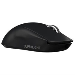Mouse Logitech Gamer Pro x Superlight Negro Inalámbrico USB Lightspeed 25600 DPI 1Ms Botones Programables 63G Windows Macos 910-