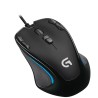 Mouse Logitech Gamer G300S Negro Alámbrico USB Optico 2500 DPI Botones Programables 82G Windows Mac OS Chrome OS 910-004344