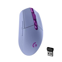 Mouse Logitech G305 Lightspeed 12000 DPI 1Ms Inalámbrico Morado