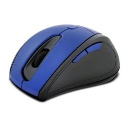 Mouse Klip Xtreme Optico Kmw-356Bl Inalámbrico USB 1600 DPI Azul, Negro