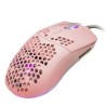 Mouse Gaming Game Factor MOG-601 Rosa, RGB, 16000 DPI, Sensor PMW3389, 7 botones