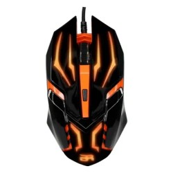 Mouse Gamer Balam Rush Optico Starter Line Alámbrico USB 1600 DPI Negro