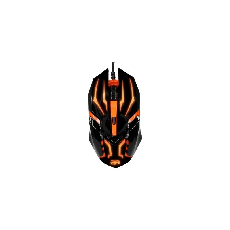 Mouse Gamer Balam Rush Optico Starter Line Alámbrico USB 1600 DPI Negro