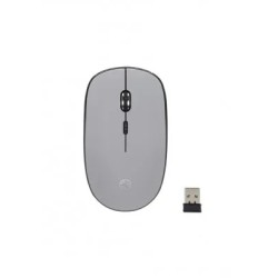 Mouse Ergonómico TechZone TZMOUINA04 Inalámbrico USB 1200DPI Gris