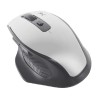 Mouse Ergonómico Perfect Choice Claymore Inalámbrico RF Inalámbrica/Bluetooth 1200DPI Blanco, Gris