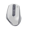 Mouse Ergonómico Perfect Choice Claymore Inalámbrico RF Inalámbrica/Bluetooth 1200DPI Blanco, Gris