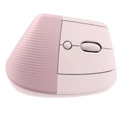 Mouse Ergonómico Logitech Lift Vertical 4 Botones Inalámbrico Bluetooth Rosa
