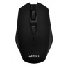 Mouse Acteck Optico USB M120 Lux 1600 DPI Inalámbrico Negro